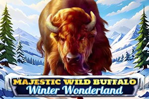 Majestic Wild Buffalo - Winter Wonderland